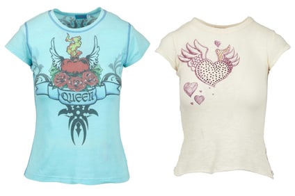 Miley Cyrus | "Hannah Montana" Screen-Worn Tops and Wardrobe Test Shots with DVD