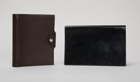 Hermes | Limited Edition 2007 Wall St. Collection Ulysse PM Notebook Cover