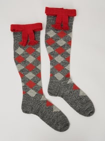 Duke of Windsor | Knit Argyle Hose and Flashes