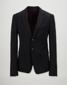 Balmain | Classic Black Single Breasted Blazer