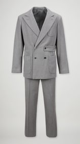 Missoni | Fall 2008 Grey Wool Double Breasted Suit