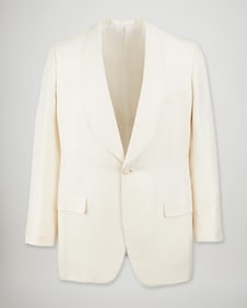 Jack Taylor | 2004 White Jacquard Dinner Jacket