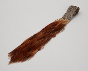 Etro | Paisley Tie Embellished with Feathers