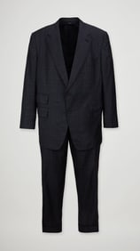 Tom Ford Spring 2016 Grey Plaid Suit