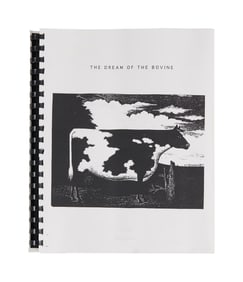 David Lynch | "The Dream of the Bovine" Unfinished Project Scripts