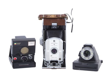 David Lynch | Three Vintage-Style Polaroid Cameras