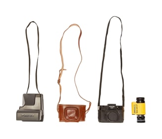 David Lynch | Vintage Photo Cameras with Accessories
