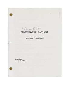 David Lynch | "Twin Peaks" Scripts Under "Northwest Passage" Title