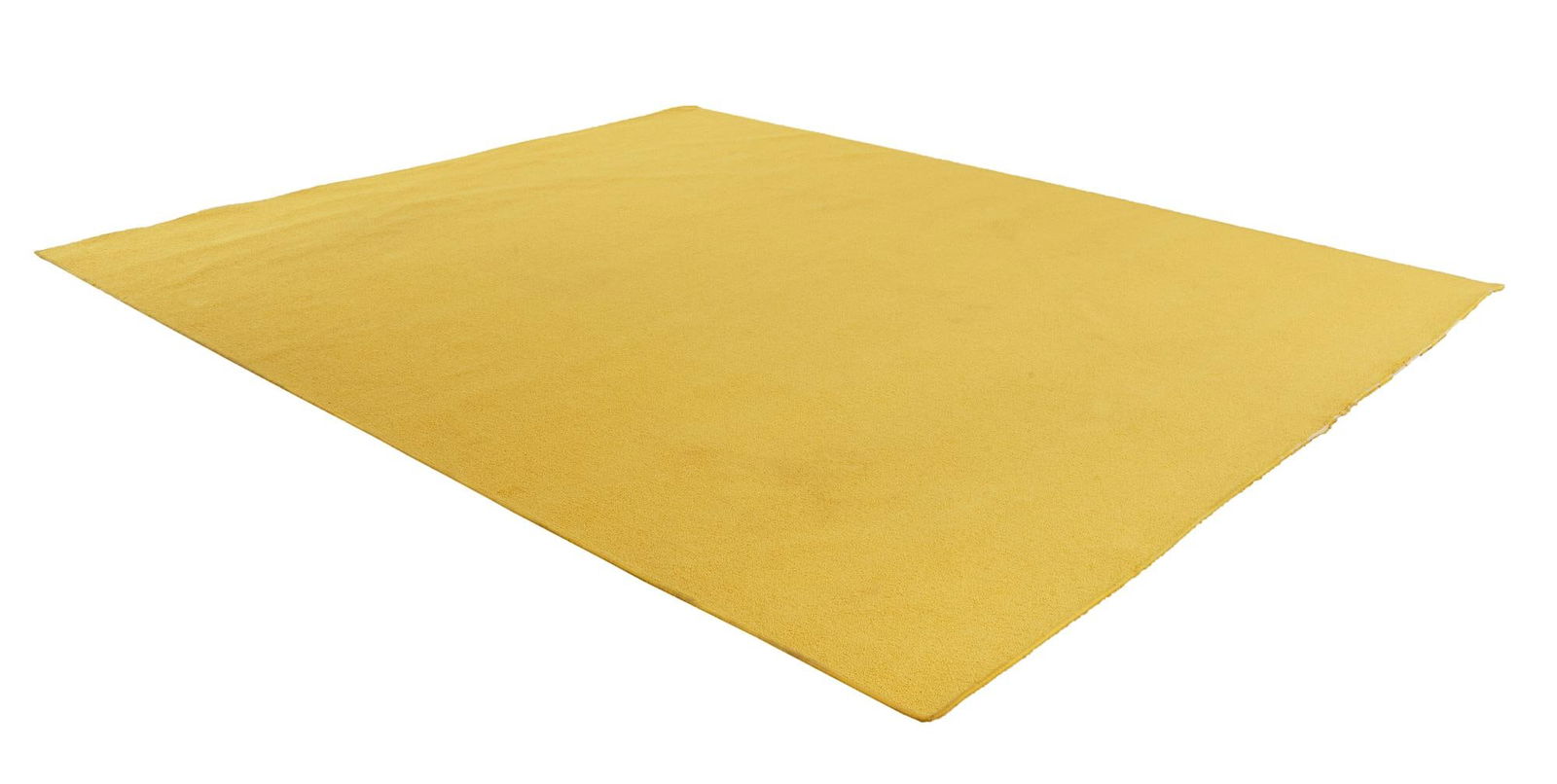 David Lynch | Yellow Bedroom Rug: A large yellow rug from a bedroom in the home of David Lynch. Illegible numerical handwriting present on the verso. A large yellow rug from a bedroom in the home of David Lynch. Illegible nu