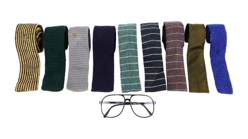 David Lynch | Nine Neckties and a Pair of Glasses