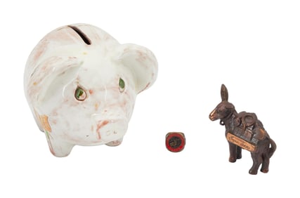 David Lynch | Junior Fire Marshal Ring with Idaho Souvenir and Gifted Piggy Bank
