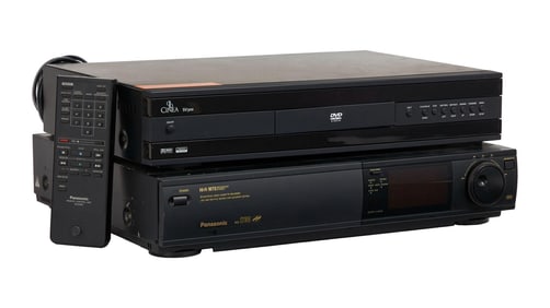 David Lynch | Panasonic AG 1730 Hi-Fi MTS VCR and Cinea SV300 DVD Player