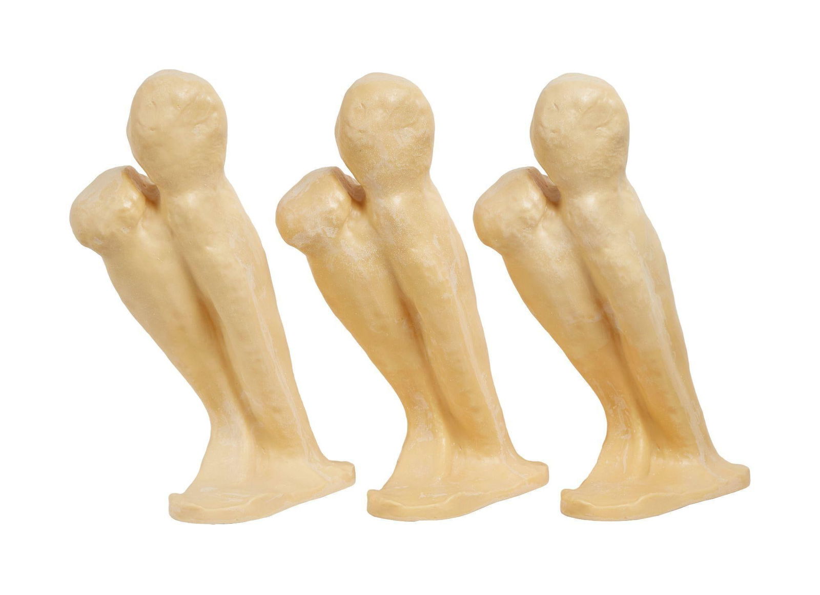 David Lynch | Three Bone Sculptures: Three resin sculptures of leg bones, with "DAVID LYNCH 2007" stamped on the bottom of each. Three resin sculptures of leg bones, with "DAVID LYNCH 2007" stamped on the bottom of ea