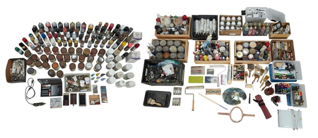 David Lynch | Contents of Home Art Studio