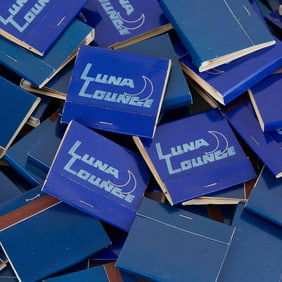 David Lynch | "Lost Highway" Luna Lounge Prop Matchbooks