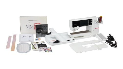David Lynch | Bernina 880 Plus Sewing Machine and Accessories with Travel Cases