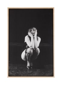 David Lynch | Marilyn Monroe 1956/1980s Rare Large Format Black and White Photograph by Milton H.