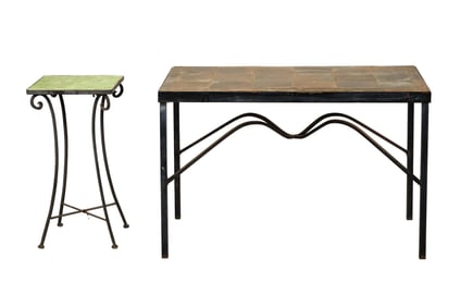 David Lynch | Tiled Table and Side Table