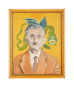 David Lynch | Andrzej Czerwinski Surrealist Dragon Painting