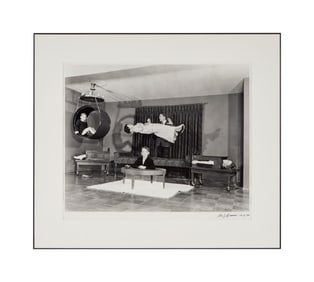 David Lynch | Stern J. Bramson Signed Magician Baron La Velle Photo