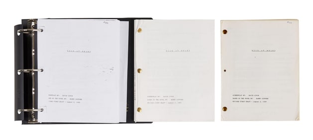 David Lynch | "Wild at Heart" Scripts