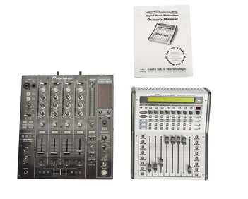 David Lynch | Pioneer DJM-800 DJ Mixer with CM Labs Motormix Worksurface