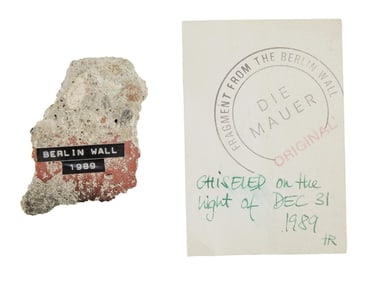David Lynch | Berlin Wall Fragment