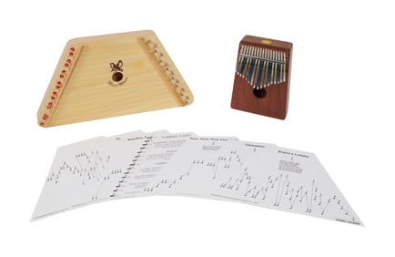David Lynch | Kalimba and Music Maker Lap Harp w/ Music