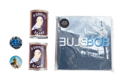 David Lynch | "B. Groper's Pork the Beans" Prop Cans from BlueBOB "Thank You Judge" Music Video (A)
