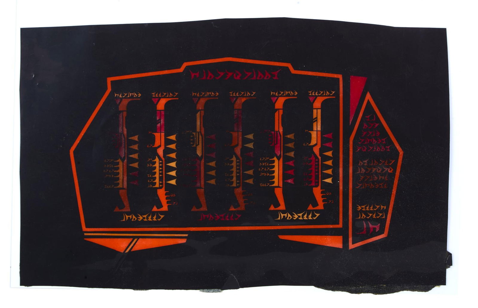 Star Trek: Generations | Klingon Bird-of-Prey Hand-Gelled Film Negative Panel (1 of 1)