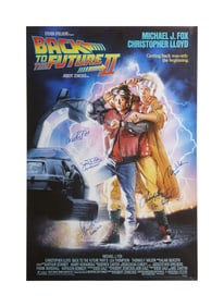 Back to the Future Part II | Cast-Signed Poster
