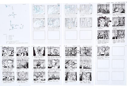 The X-Files | Original Season Five "Detour" Storyboards