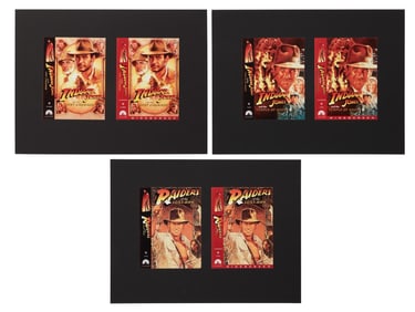 Indiana Jones | Raiders of the Lost Ark, Temple of Doom, and Last Crusade VHS Cover Mock-Ups