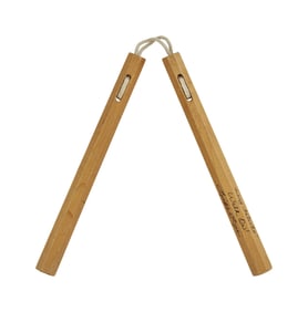 Bruce Lee | Personally Owned Nunchaku Gifted to Andrew Wilson and Signed by Linda Lee