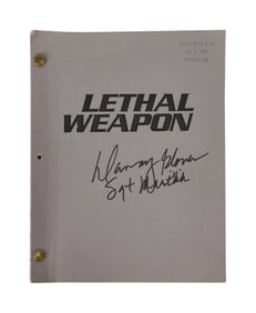 Lethal Weapon | Danny Glover Signed Original Script