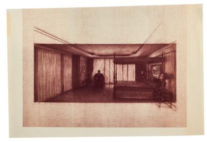 True Lies | Tom Cranham Concept Illustration with Two Sepia Prints