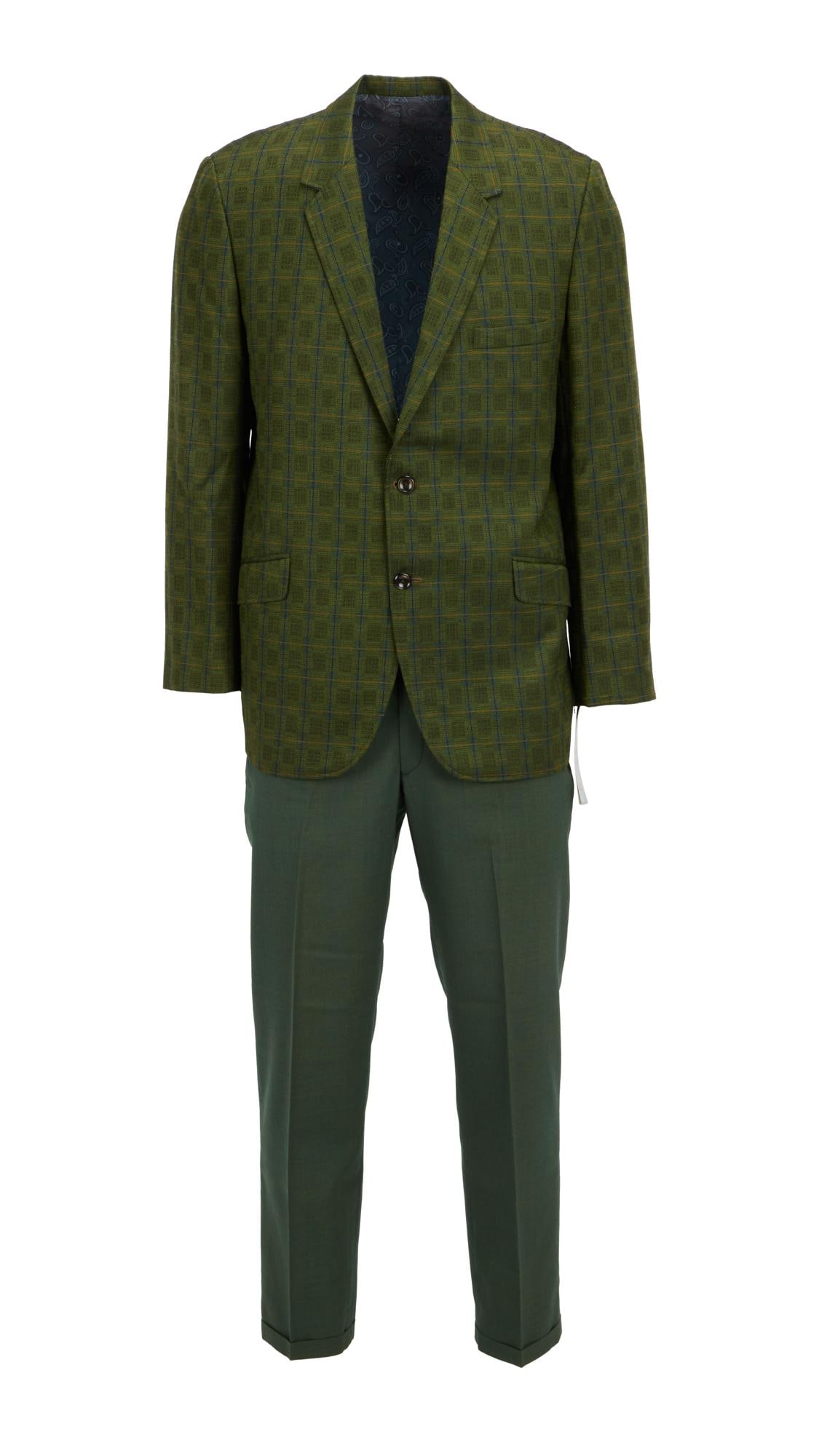 That Thing You Do! | Jimmy Mattingly (Jonathan Schaech) Pittsburgh Sport Coat and Villapiano's Pants: A sport coat and a pair of pants worn by Jonathan Schaech as Jimmy Mattingly in the rock & roll comedy That Thing You Do! (20th Century Fox, 1996). The coat is a cotton blend with a gree