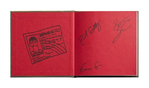 Superbad | "Superbad: The Drawings" Book Signed by Seth Rogen, Evan Goldberg, and David Goldberg