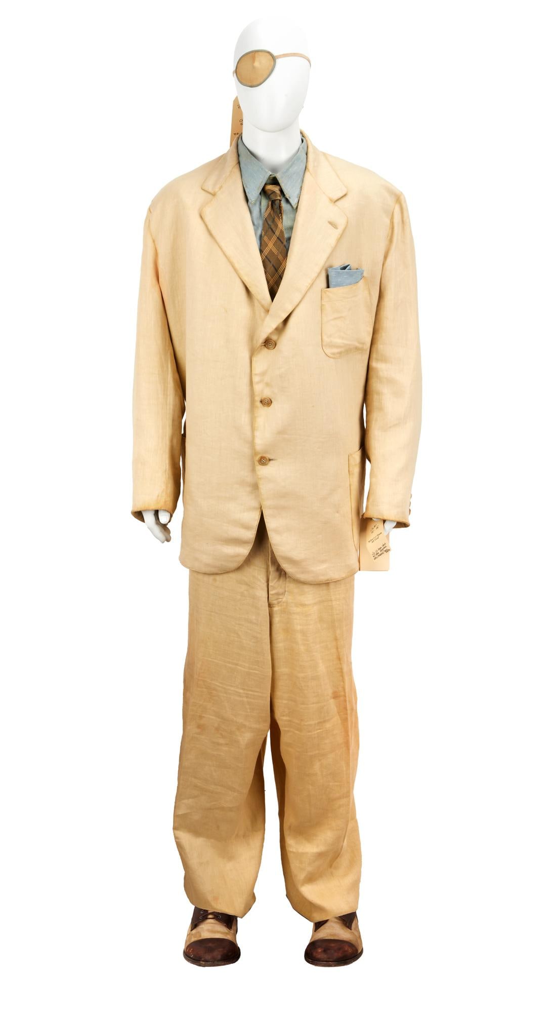 O Brother, Where Art Thou? | Big Dan Teaque (John Goodman) Hero Ensemble: The original hero ensemble worn by John Goodman as Big Dan Teaque in the Coen Brothers' film, O Brother, Where Art Thou? (Touchstone, 2000). The ensemble is comprised of a suit jacket an