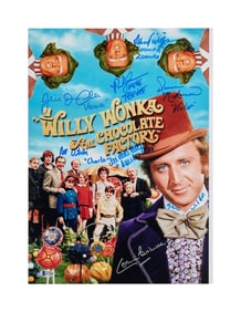 Willy Wonka and the Chocolate Factory | Cast-Signed Photo