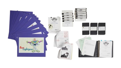 Buzz Lightyear of Star Command | Production Tapes with Annotated Scripts and Artwork
