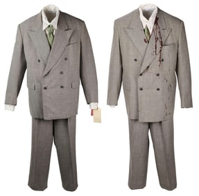The Man Who Wasn't There | Big Dave Brewster (James Gandolfini) Clean and Bloody Suits