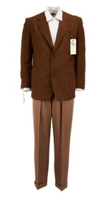 Kinsey | Alfred Kinsey (Liam Neeson) Poster-Worn Suit Ensemble with Obesity Simulation Pieces