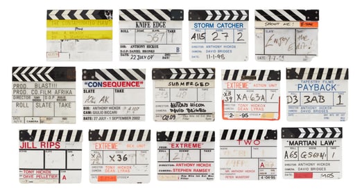 Anthony Hickox | Production-Used Slates