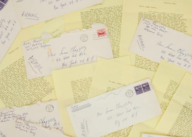 Paddy Chayefsky | Group of 1954 Correspondence from the Set of "Marty"
