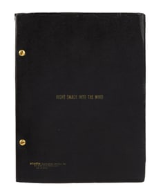 Paddy Chayefsky | Early Draft of "The Hospital" script titled "Right Smack Into the Wind"