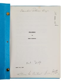 Paddy Chayefsky | Copy of the First Draft of "The Goddess" Screenplay