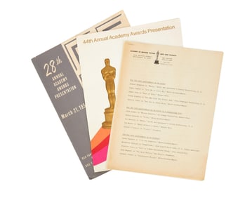 Paddy Chayefsky | Academy Awards(c) Printed Ephemera