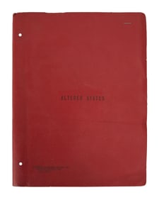 Paddy Chayefsky | 1978 "Altered States" Annotated Script