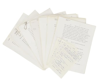 Paddy Chayefsky | Annotated "Altered States" Transcripts